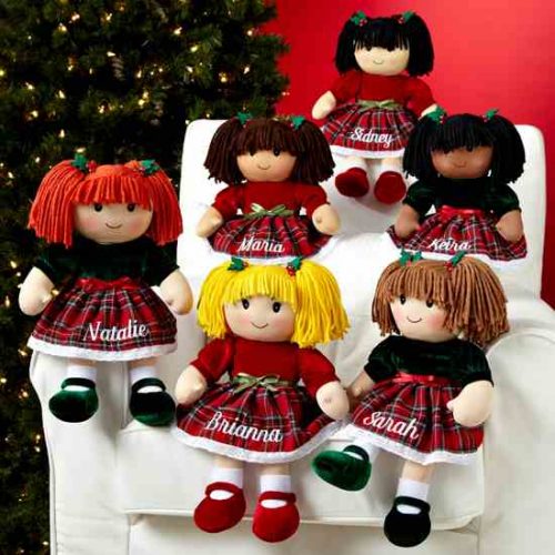 Christmas Rag Doll